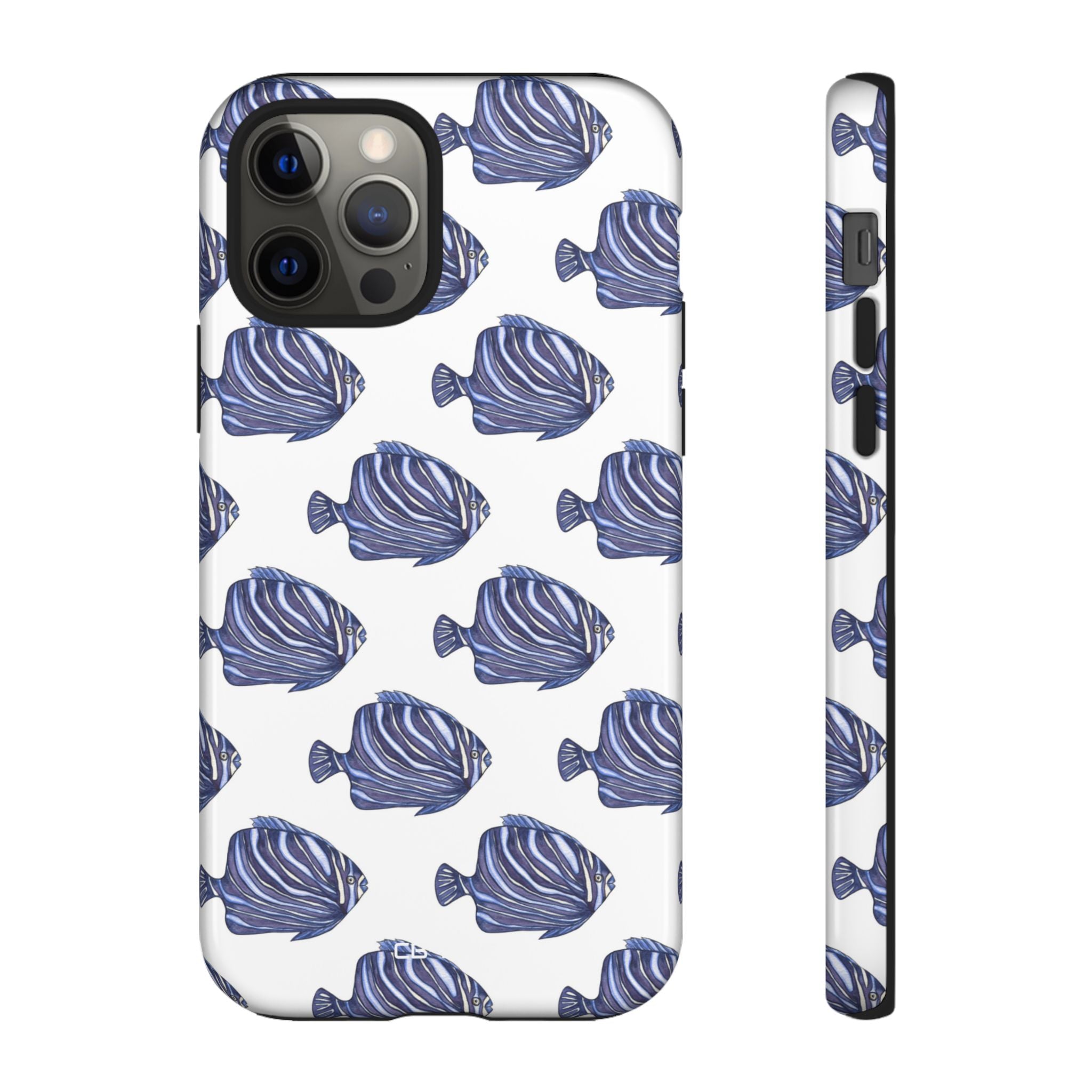 Swimmers Dance Gracefully - iPhone Case