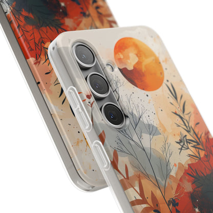 Orange Solstice Samsung S24 Plus Case - Soft