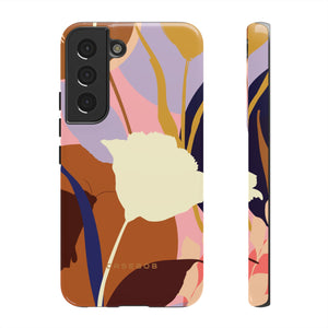 Summer Flower Silhouette iPhone case (Protective) - Protective Phone Case