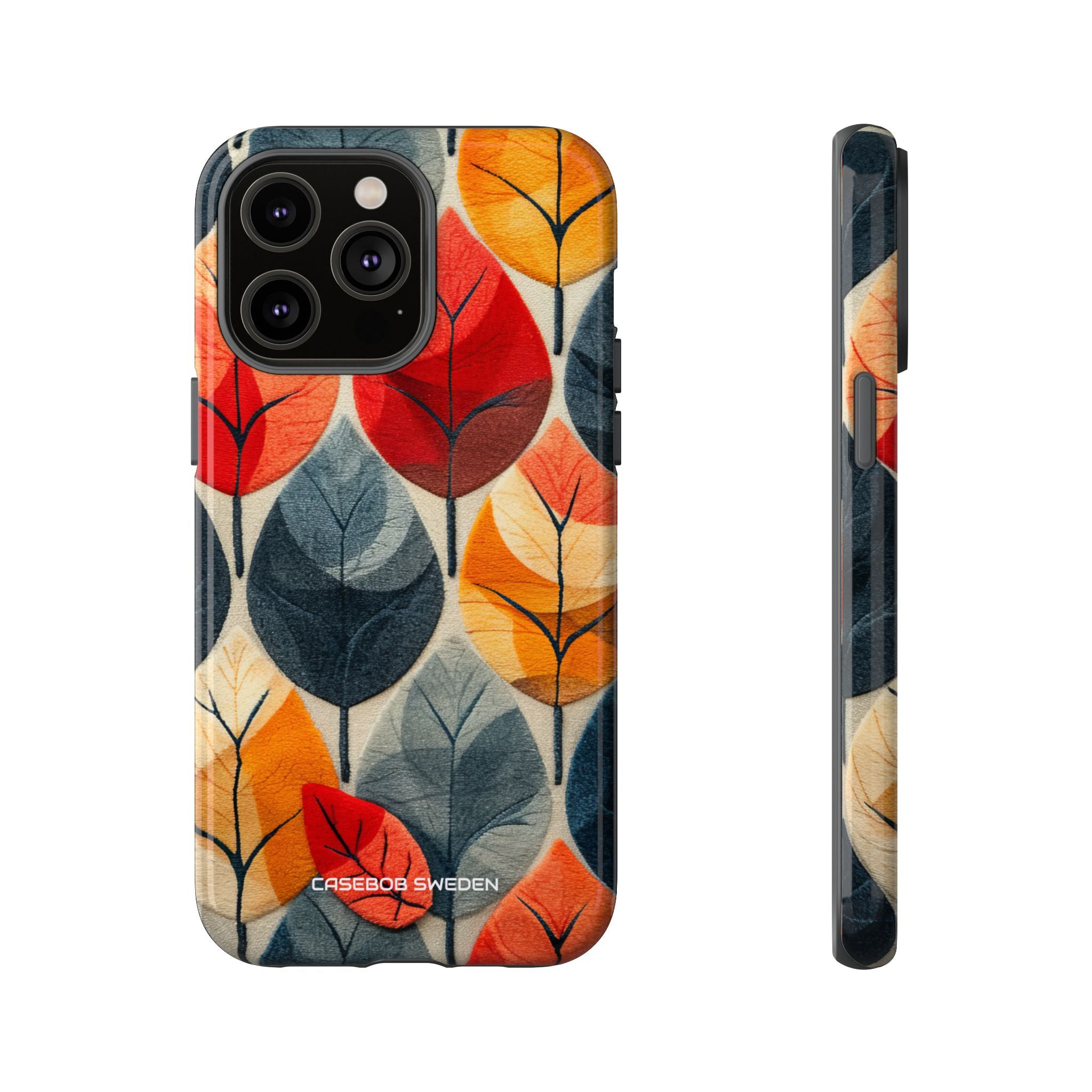 Autumn Leaf Design - Tough iPhone 14 Phone Case