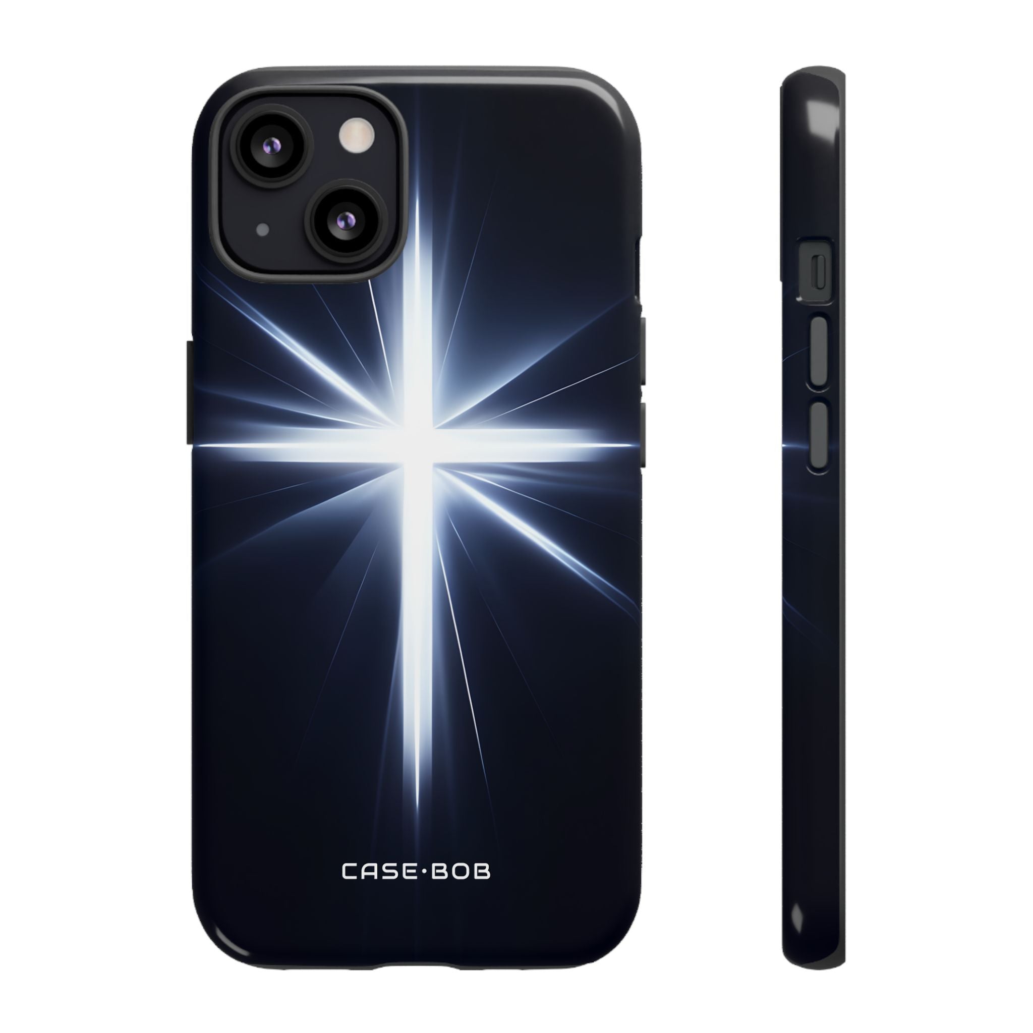 Glowing Crossburst iPhone 13 Case - Tough