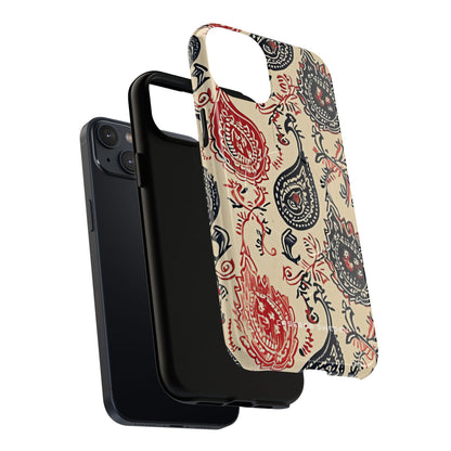 Vintage Paisley Elegance iPhone 14 | Tough+ Phone Case