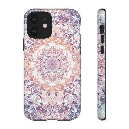 Symmetric Mandala Harmony - Protective Phone Case