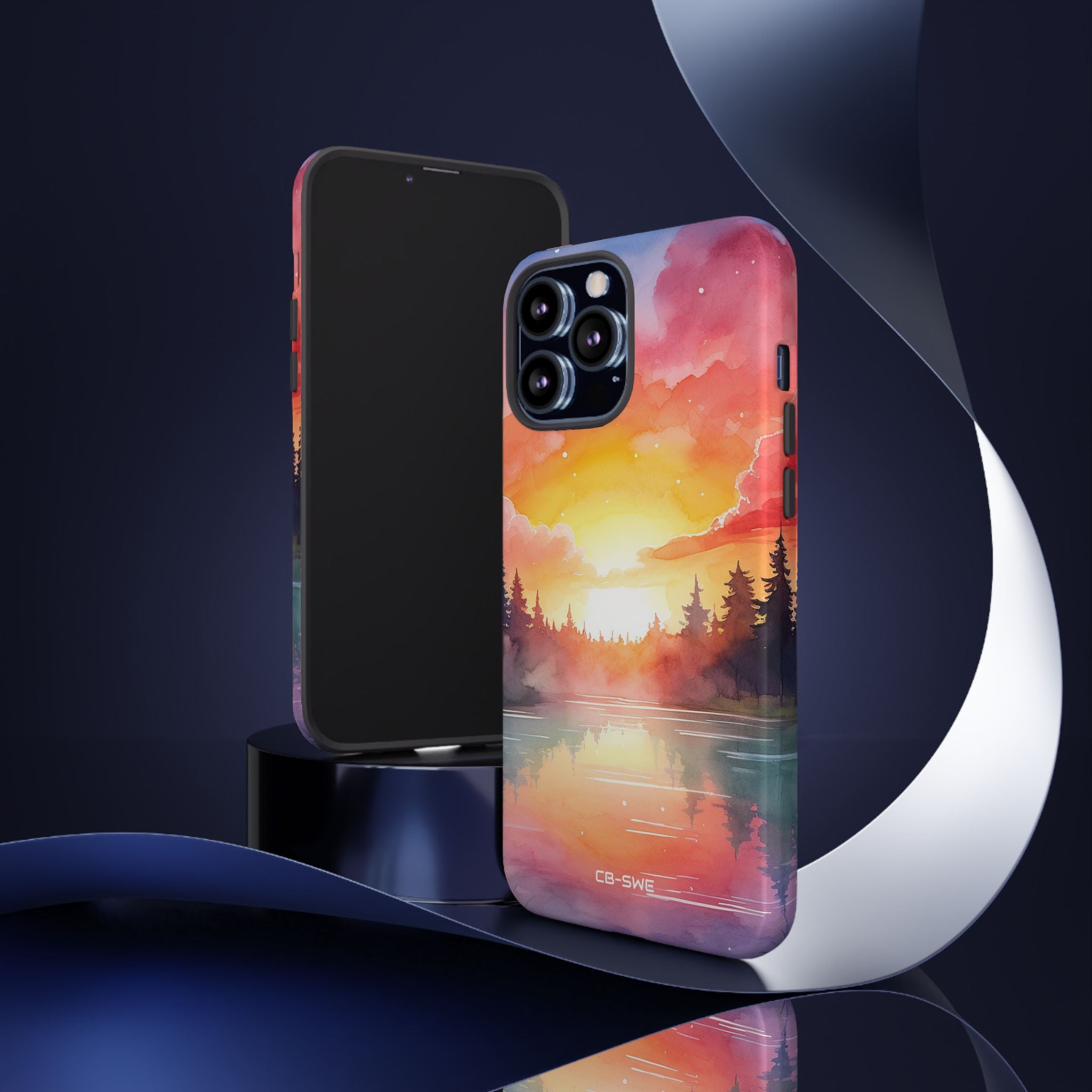 Sunset Reflections Glow - iPhone Case