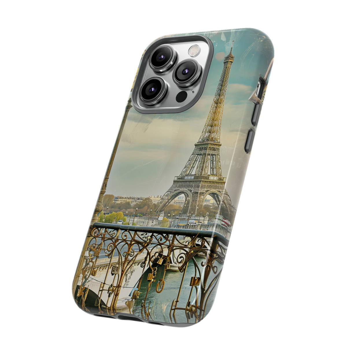 Parisian Love Landmarks - Protective Phone Case