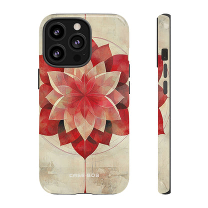 Crimson Bloom iPhone 13 Pro Case - Tough