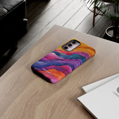 Vibrant Flow Samsung S23 Plus Case - Tough