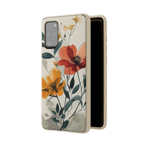 Serene Floral Harmony | Biodegradable Phone Case