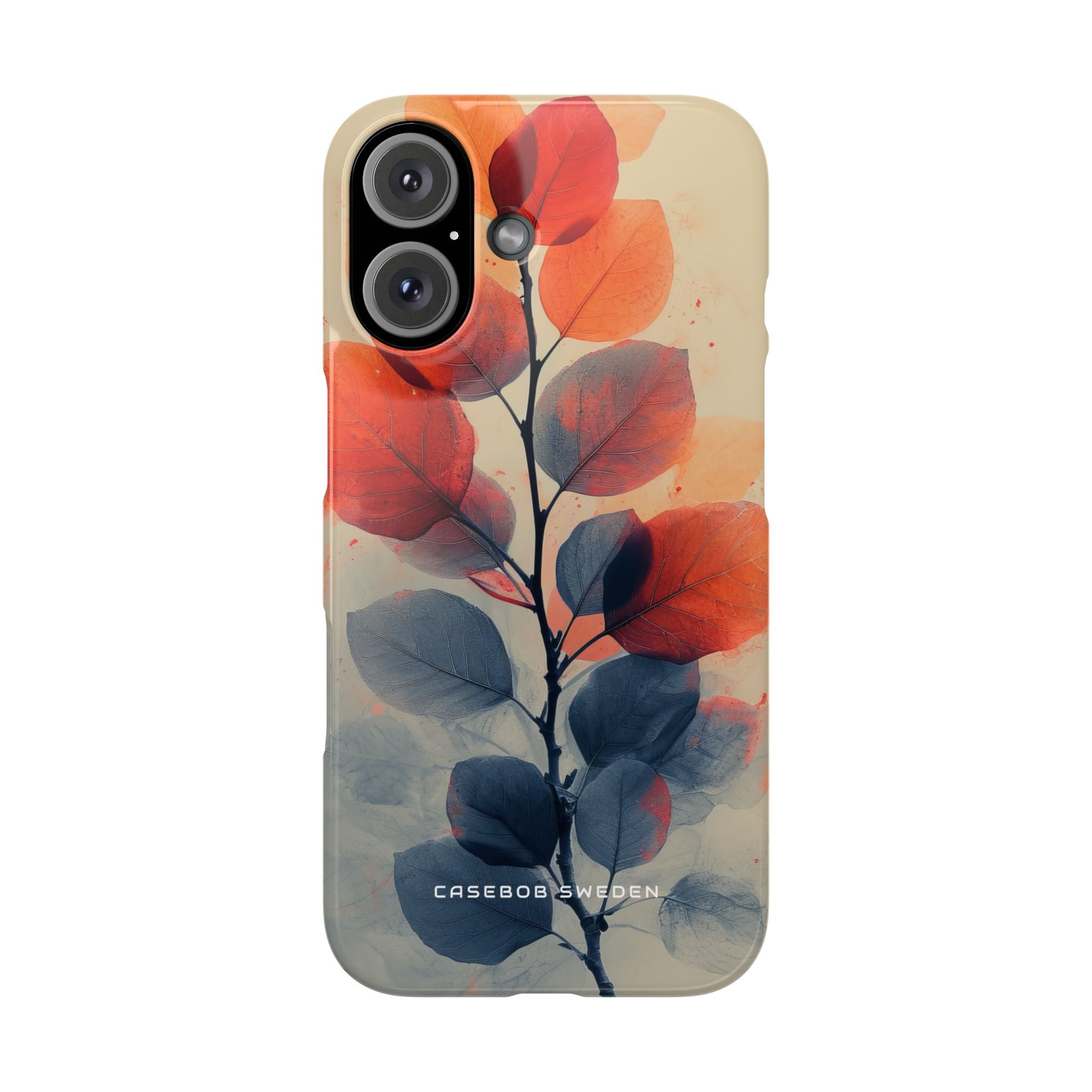 Ethereal Leaf Harmony iPhone 16 - Slim Phone Case