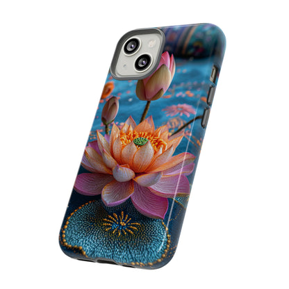 Water Rose Mandala Bliss - Protective Phone Case