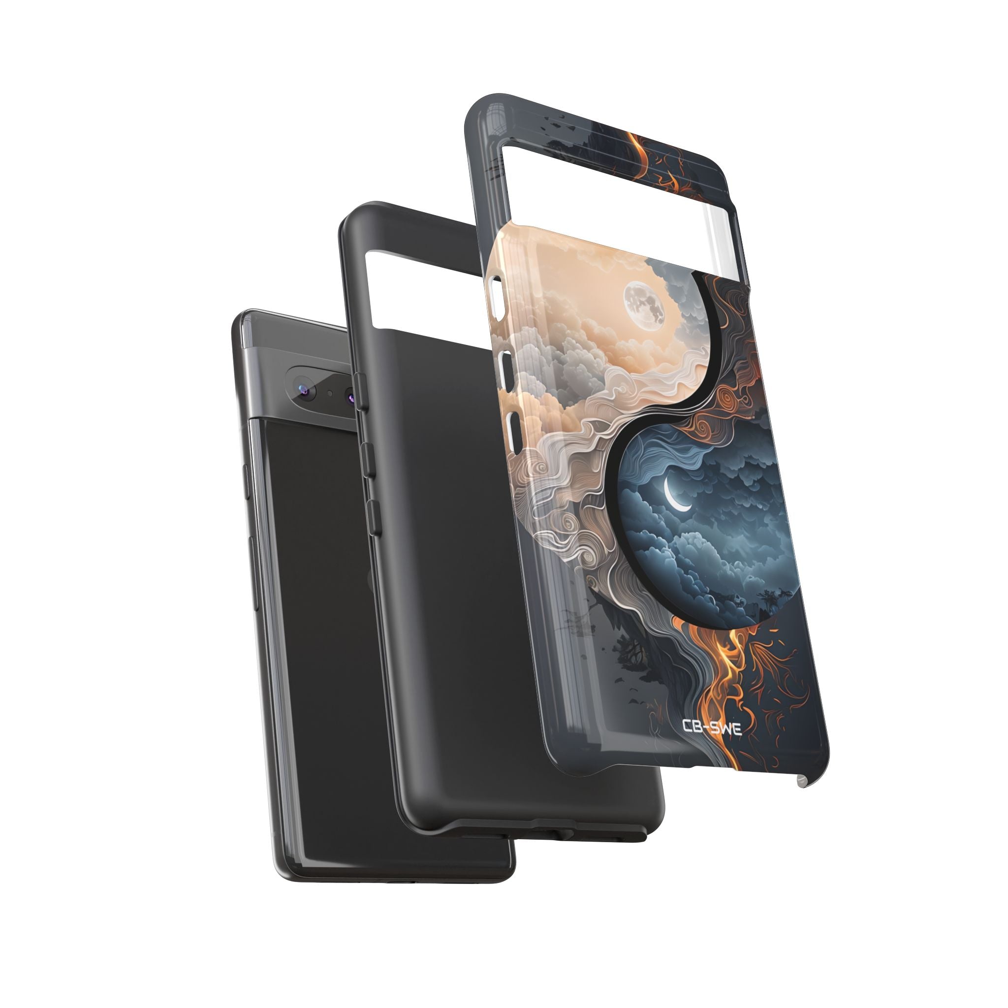 Moonlit Elemental Harmony - Google Pixel Case