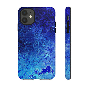 AI Fusion: Metallic Gradient - Protective Phone Case