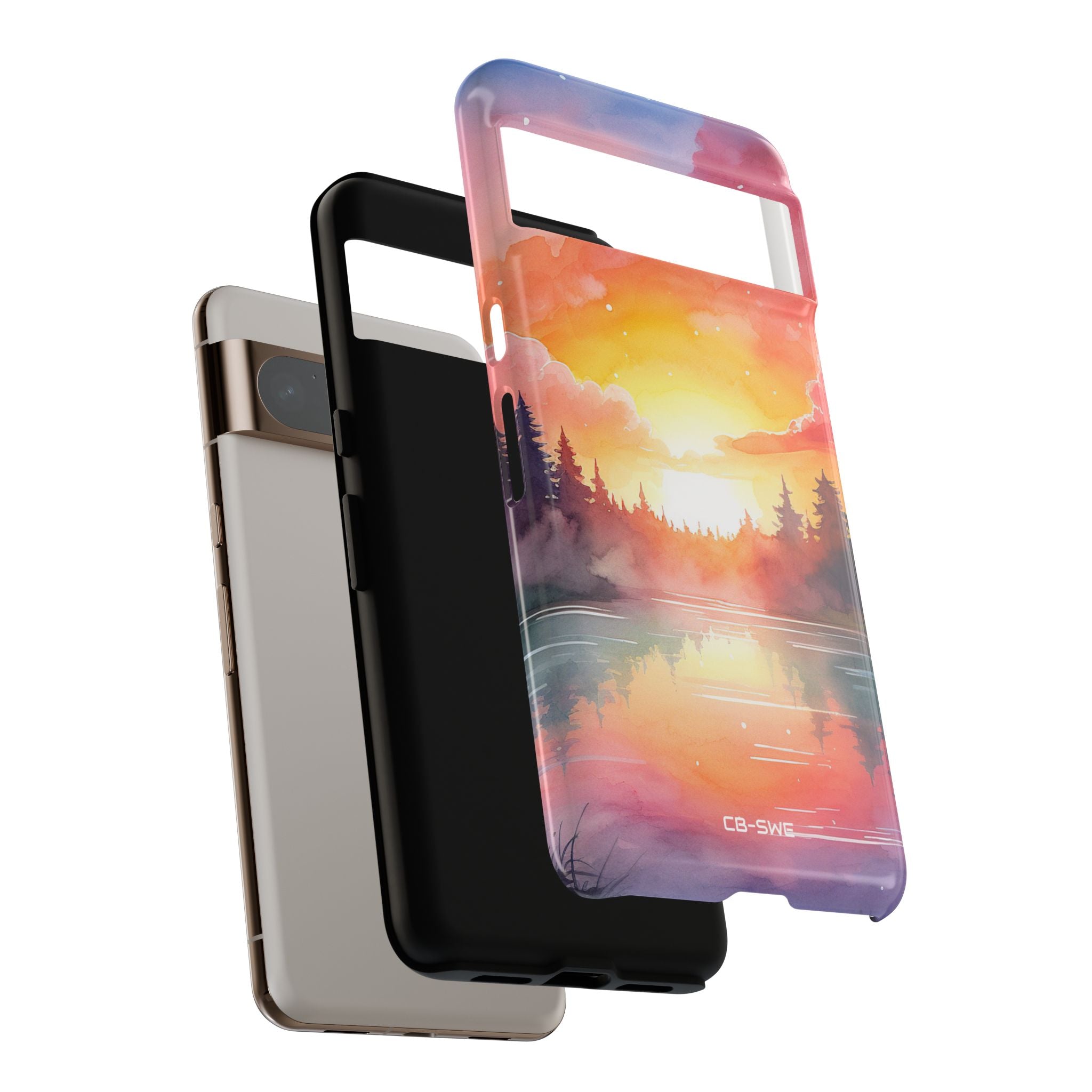 Sunset Reflections Glow - Google Pixel Case