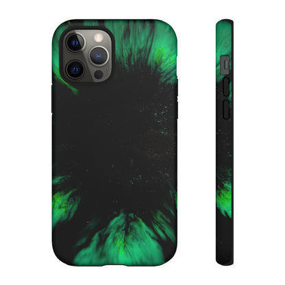 Northen Star Gaze Ink Art iPhone Case (Protective) iPhone 12 Pro Matte Phone Case