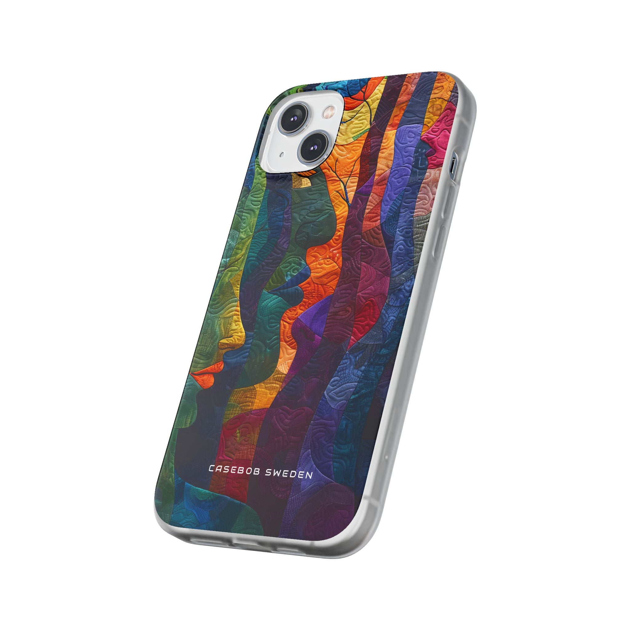 Harmonized Faces and Nature Fusion iPhone 14 - Flexi Phone Case