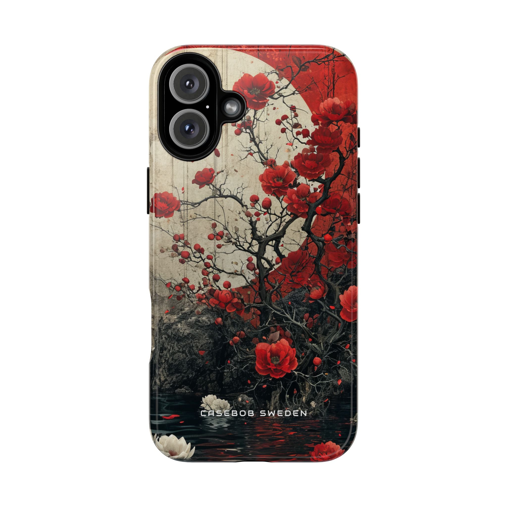 Zen Blossoms in Moonlight iPhone 16 - Tough Phone Case