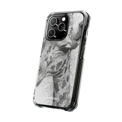 Monochrome Giraffe - Phone Case for iPhone