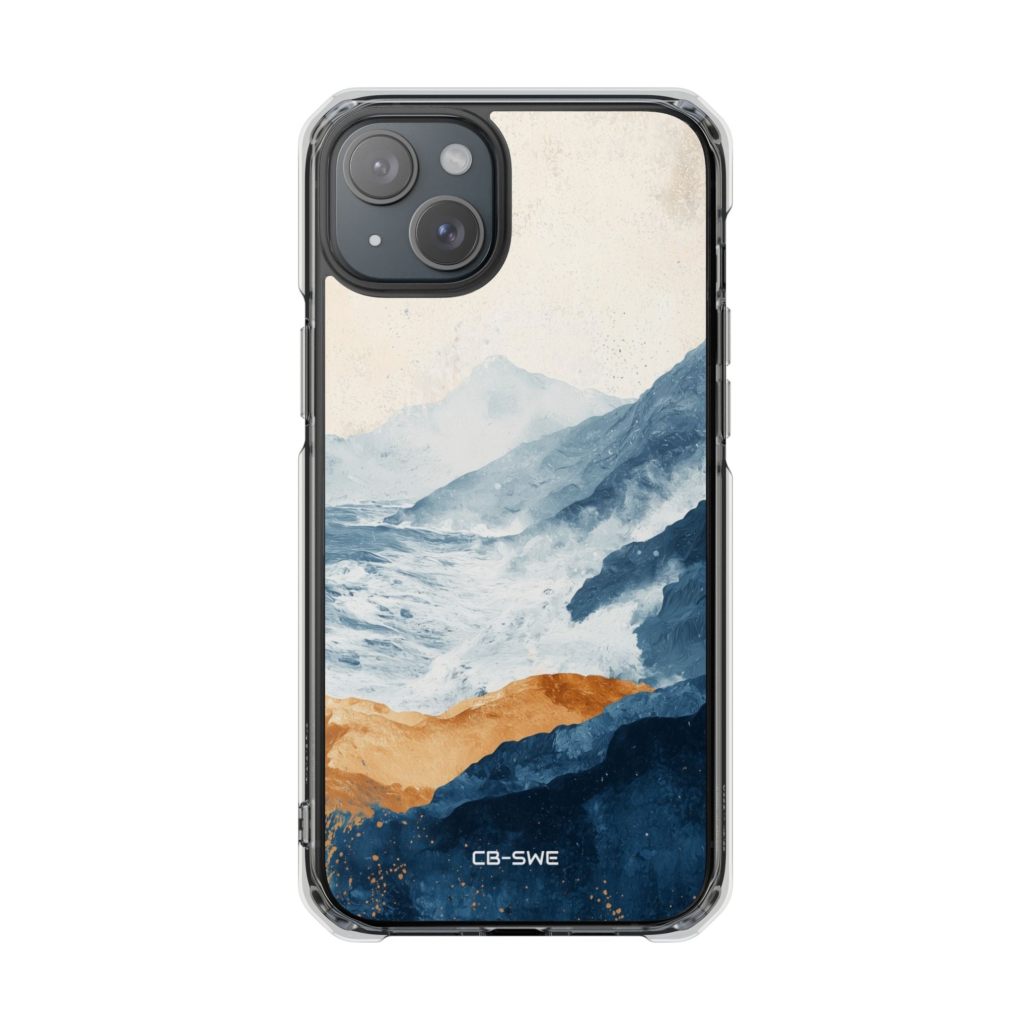 Waves Embrace Shore iPhone Case - Impact