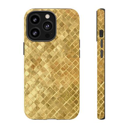 Golden Mosaic - Protective Phone Case