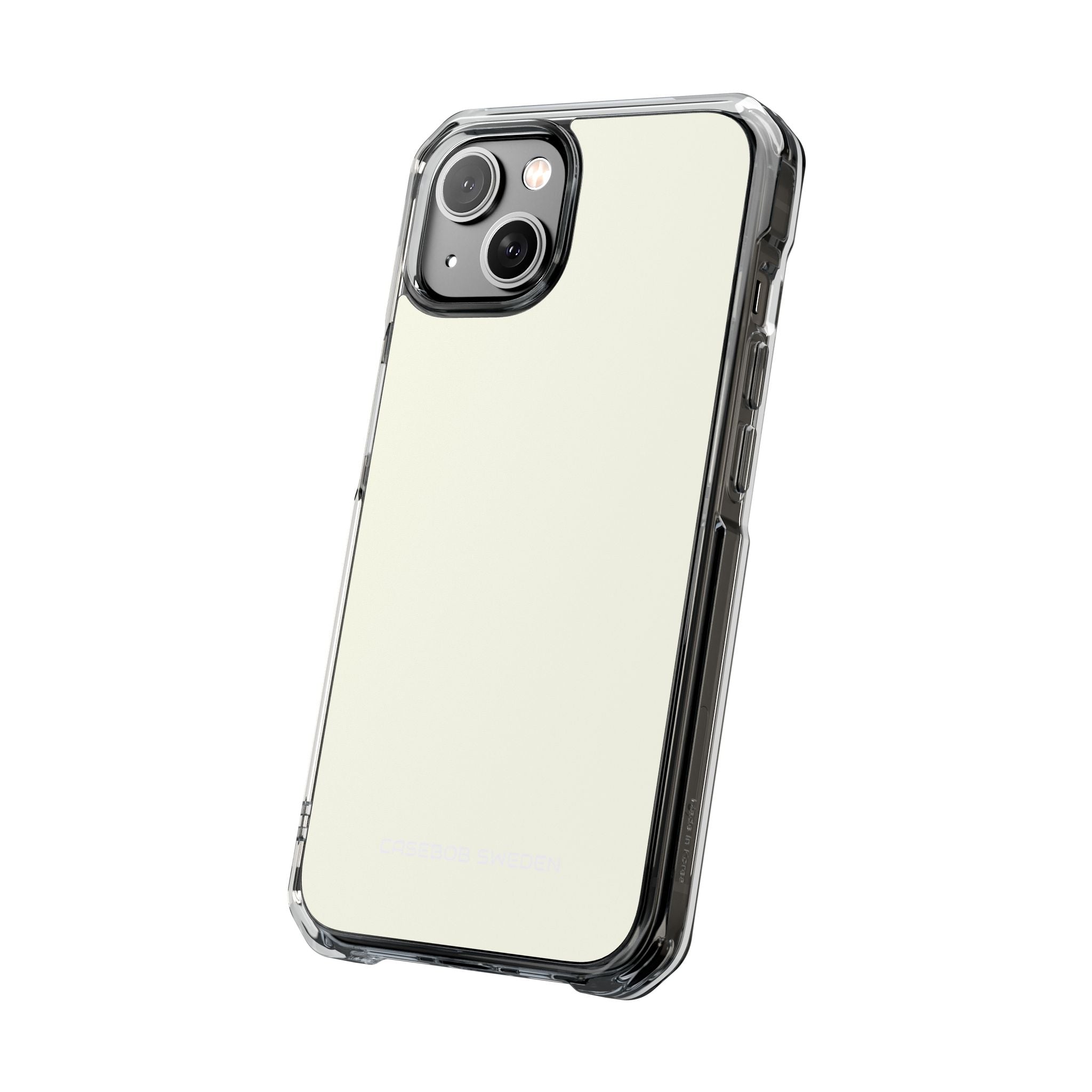 Ivory White - Clear Impact iPhone 14 Phone Case