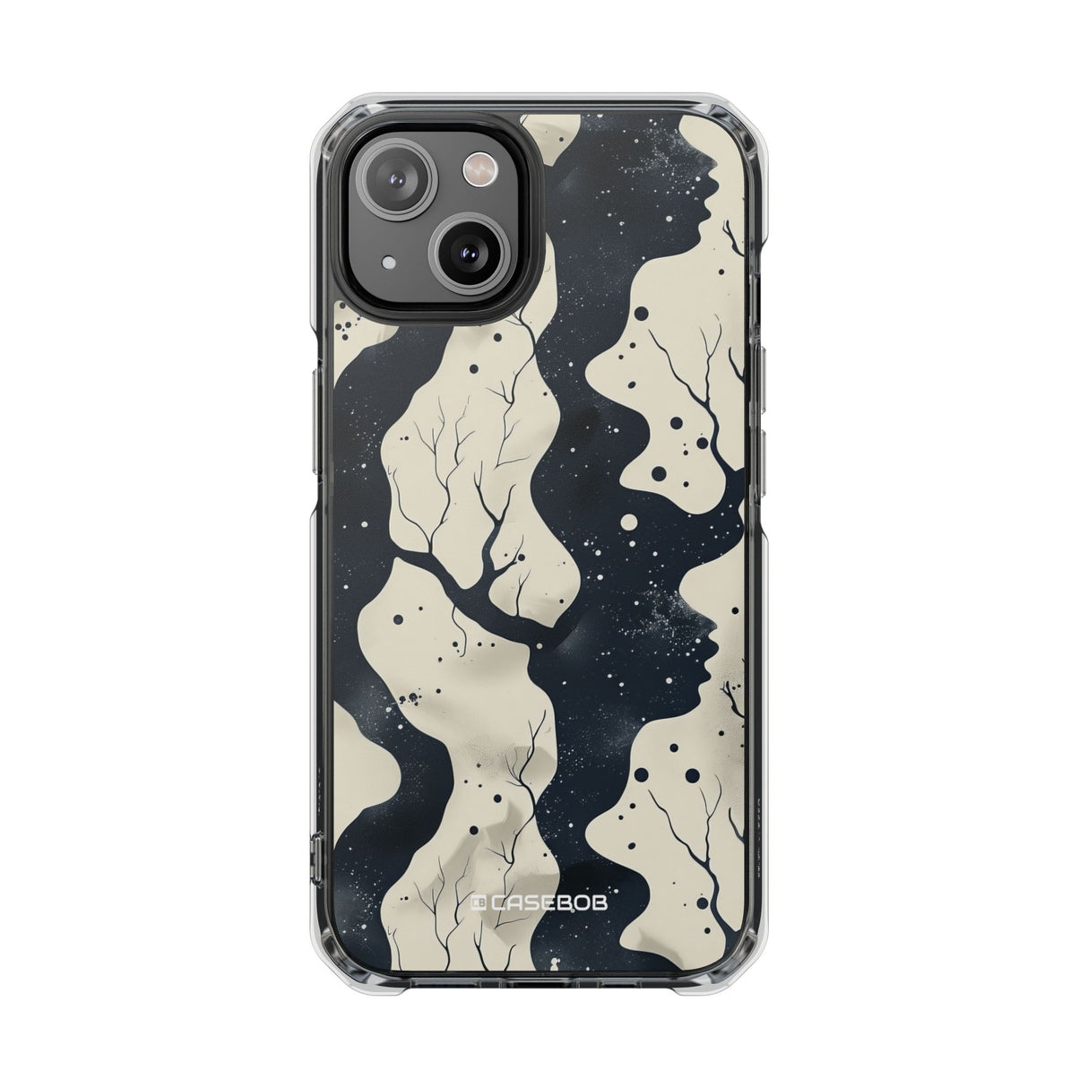 Nature's Silhouettes - Phone Case for iPhone (Clear Impact - Magnetic)