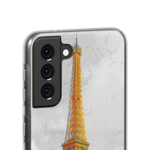 Autumnal Parisian Glow | Flexible Phone Case for Samsung Galaxy