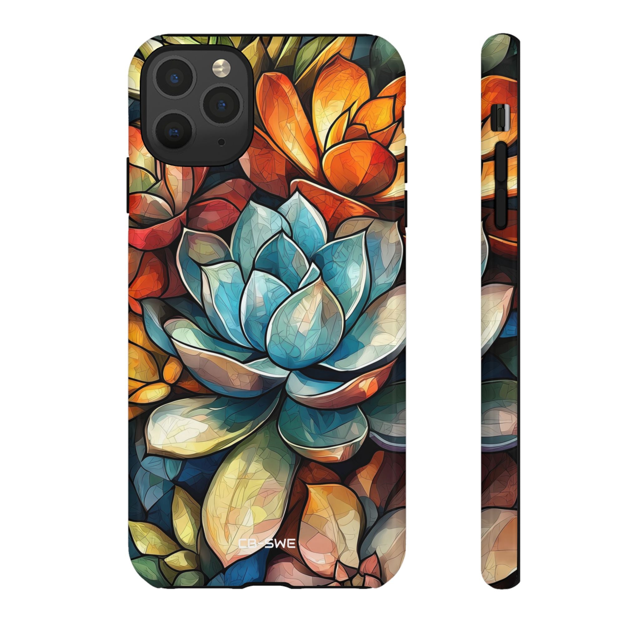 Vibrant Succulent Garden - iPhone Case