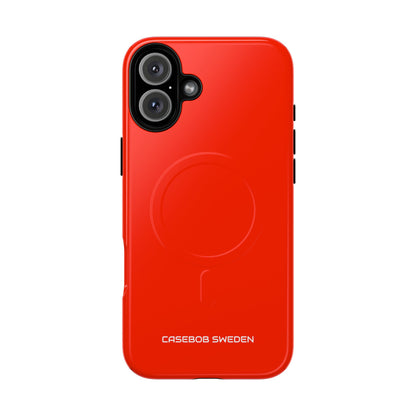 Scarlet Red - Tough + MagSafe® iPhone 16 Phone Case