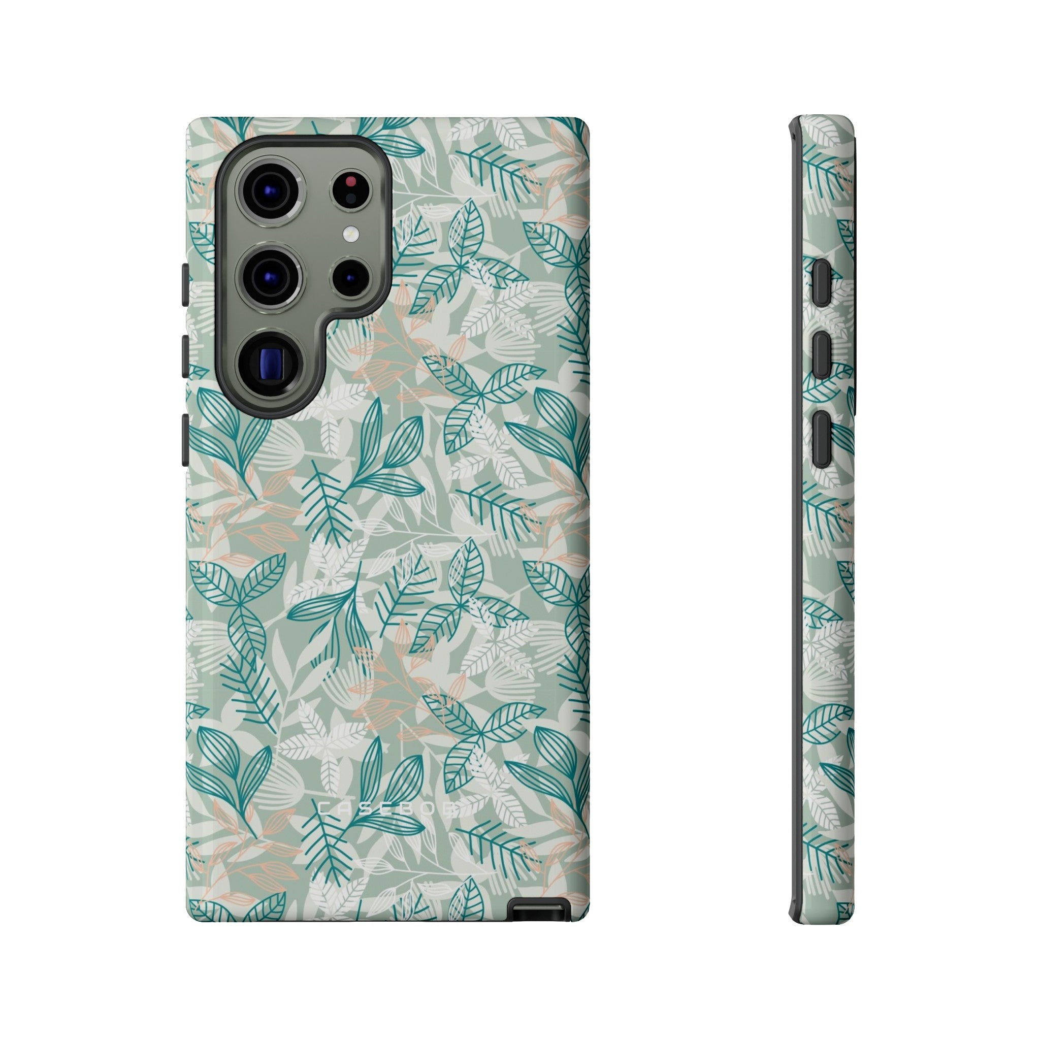 Light Green Leaf - Protective Phone Case