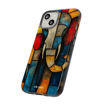 Elephant Shapes Dance - iPhone Case