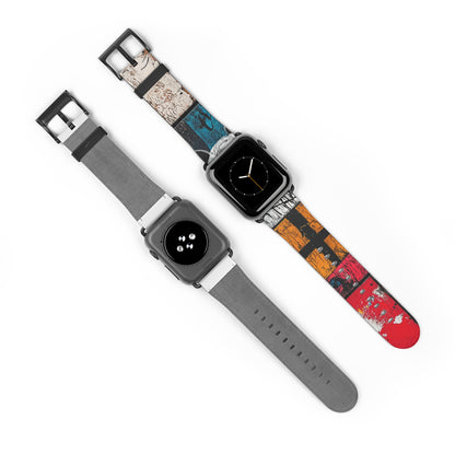 White Orb Graffiti - Watch Band