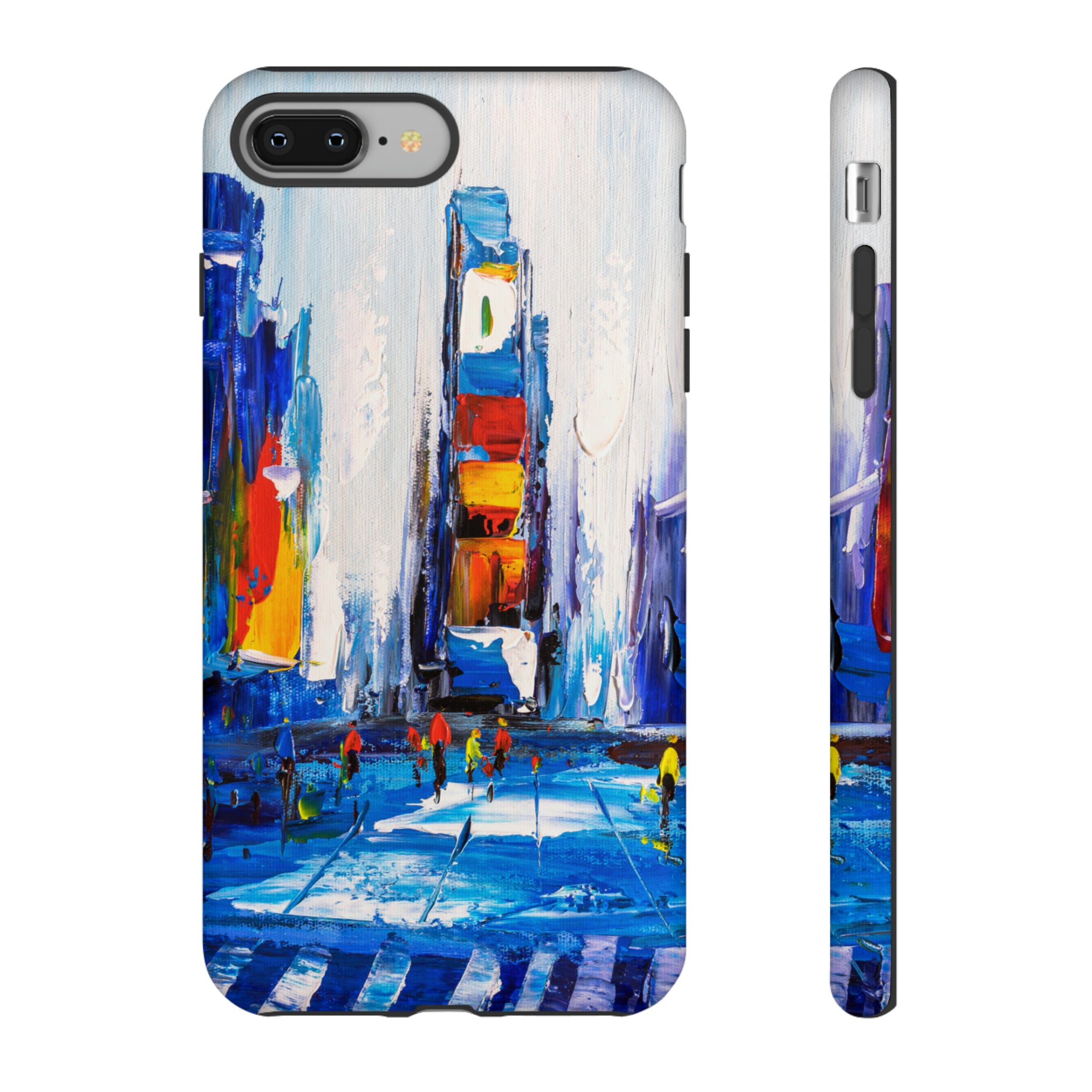 Oil Painting - City View of New York - Protective Phone Case