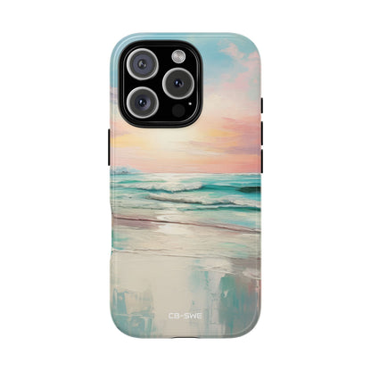 Waves Glistening Softly - iPhone Case