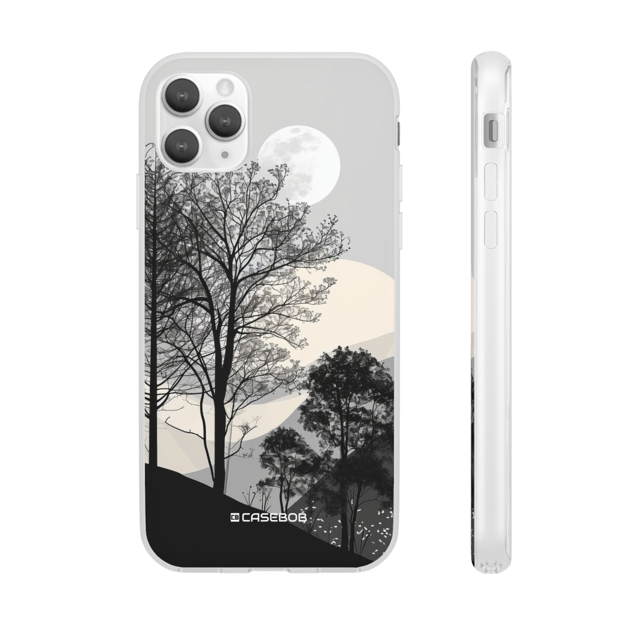 Moonlit Elegance | Flexible Phone Case for iPhone