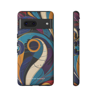 Vintage Vortex Harmony Google Pixel 7 - Tough Phone Case