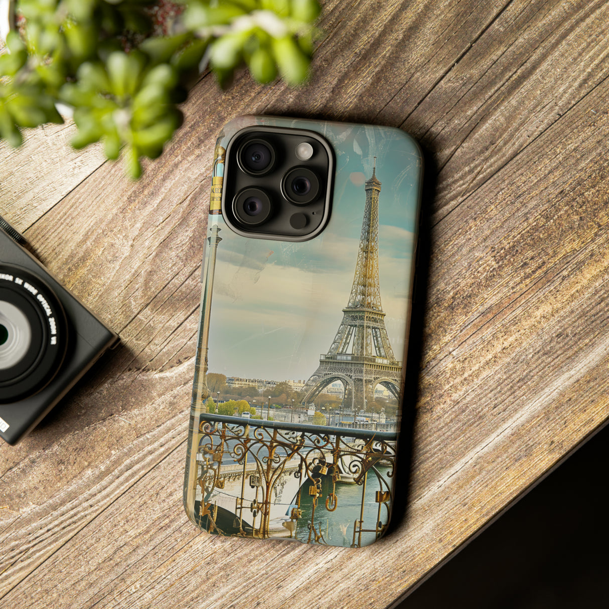 Parisian Love Landmarks - Protective Phone Case