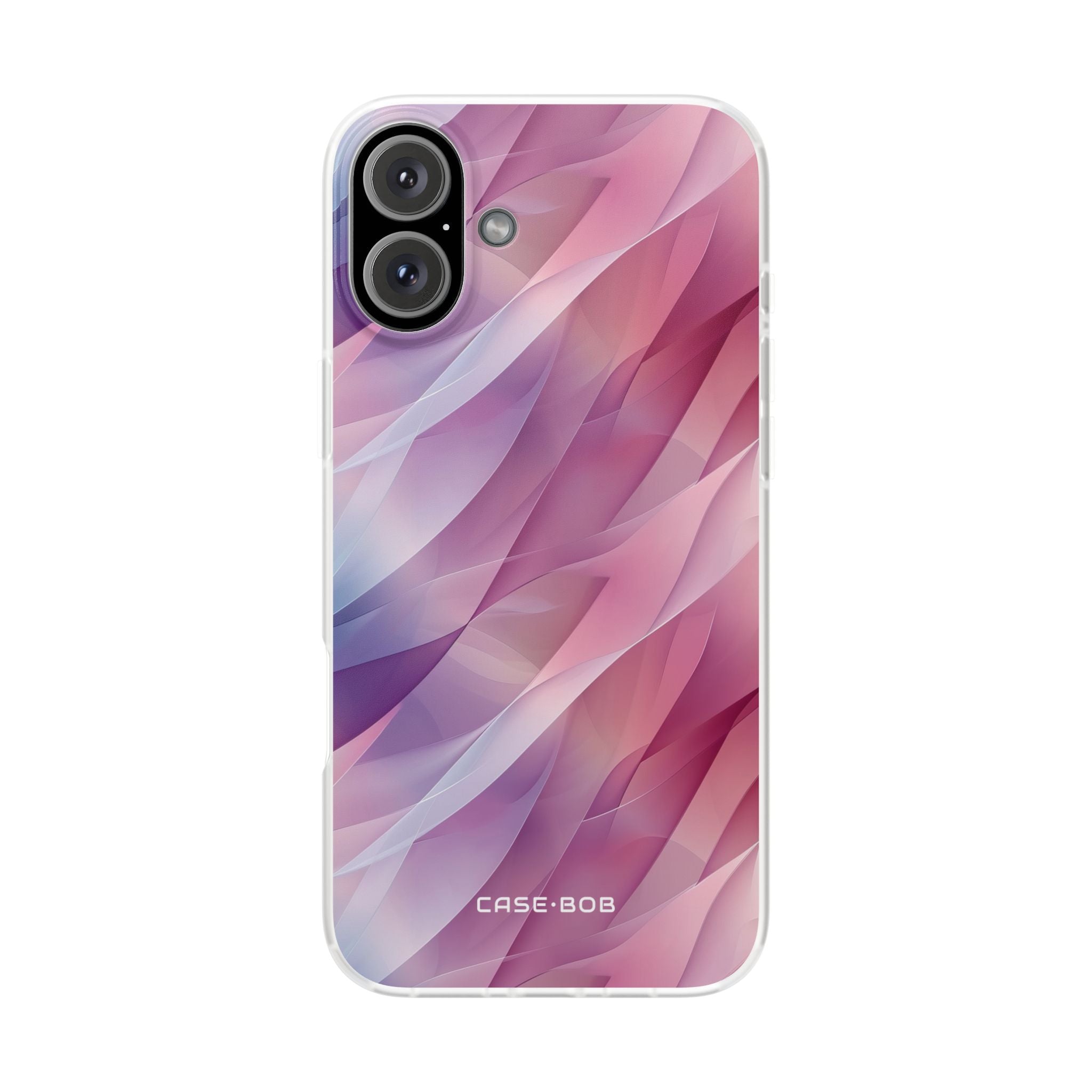 Pink Wave iPhone 16 Plus Case - Soft