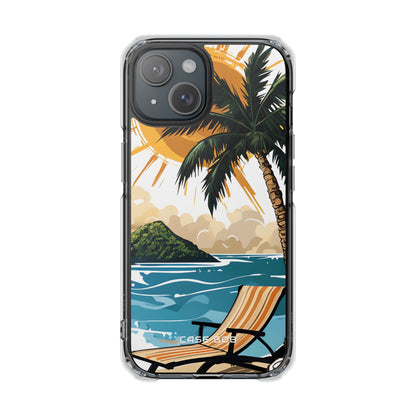 Palm Shade Radiance iPhone 15 Case - Impact