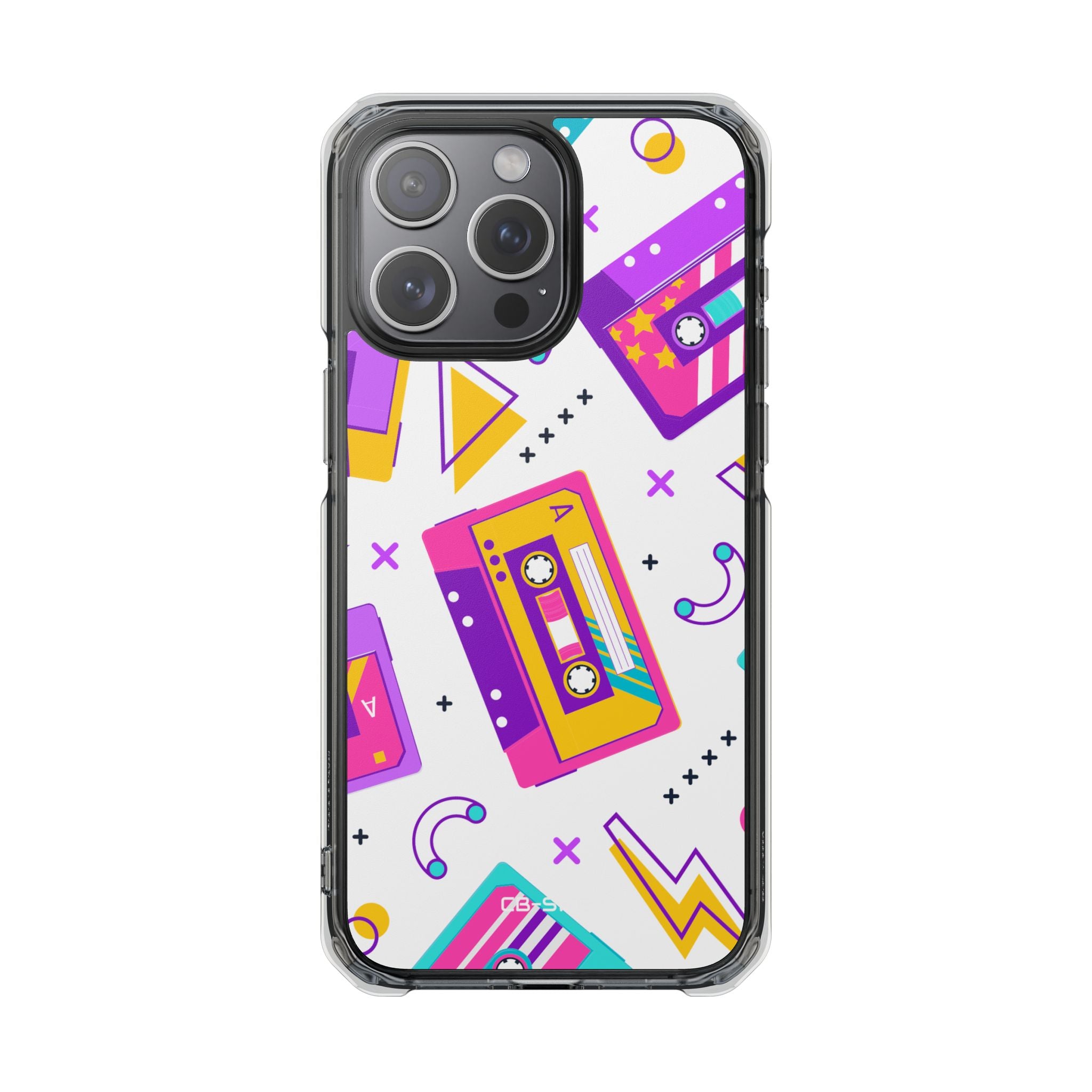 Retro Cassette Chaos iPhone Case - Impact