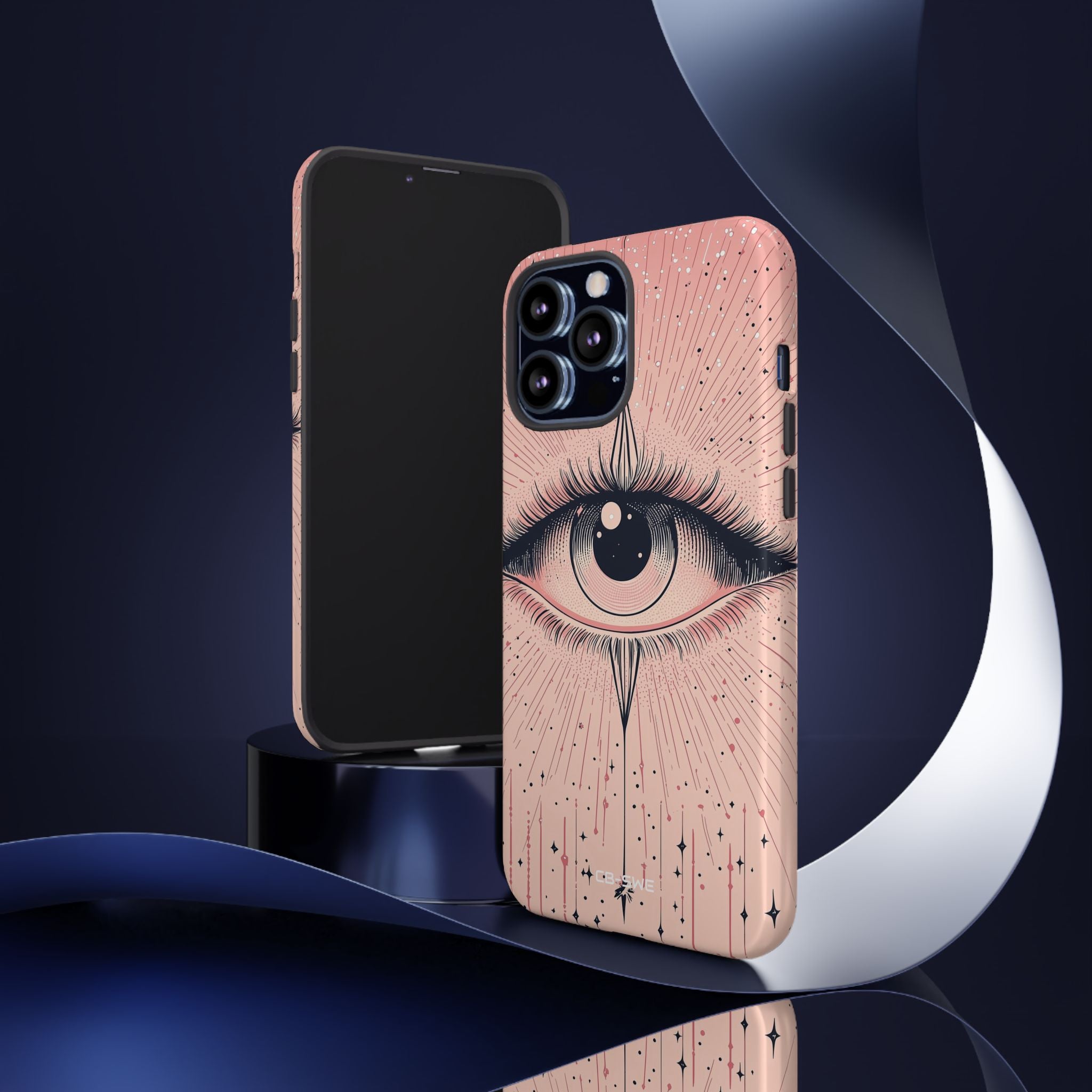 Celestial Eye Glows - iPhone Case