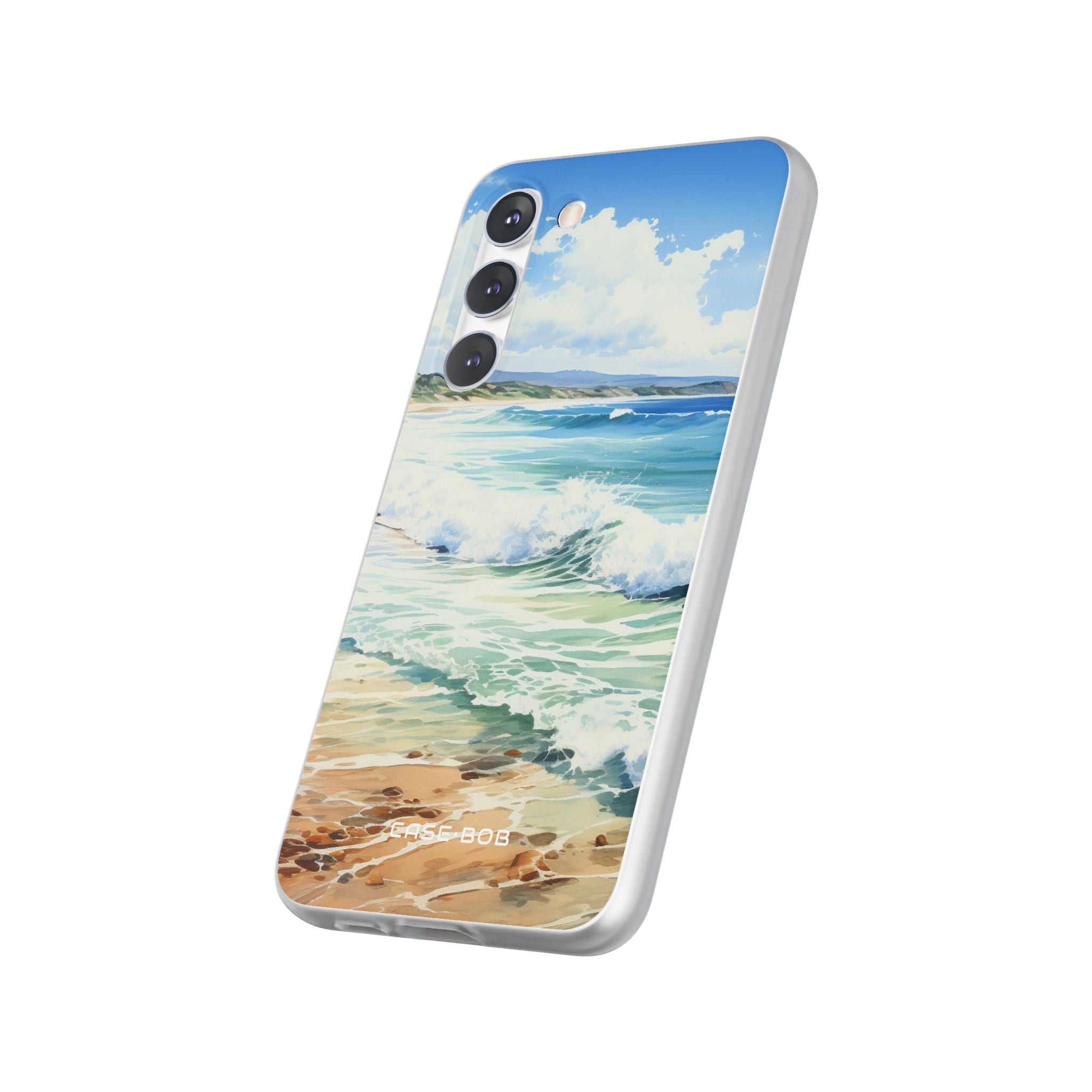 Foamy Wave Breeze Samsung S23 Plus Case - Soft
