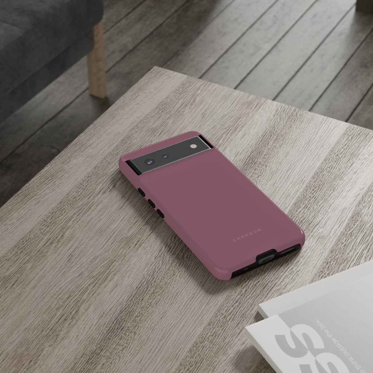 Mauve Taupe - Protective Phone Case