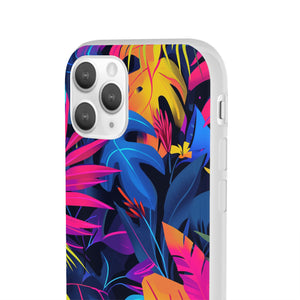 Neon Pantone Pattern | Phone Case for iPhone (Flexible Case)