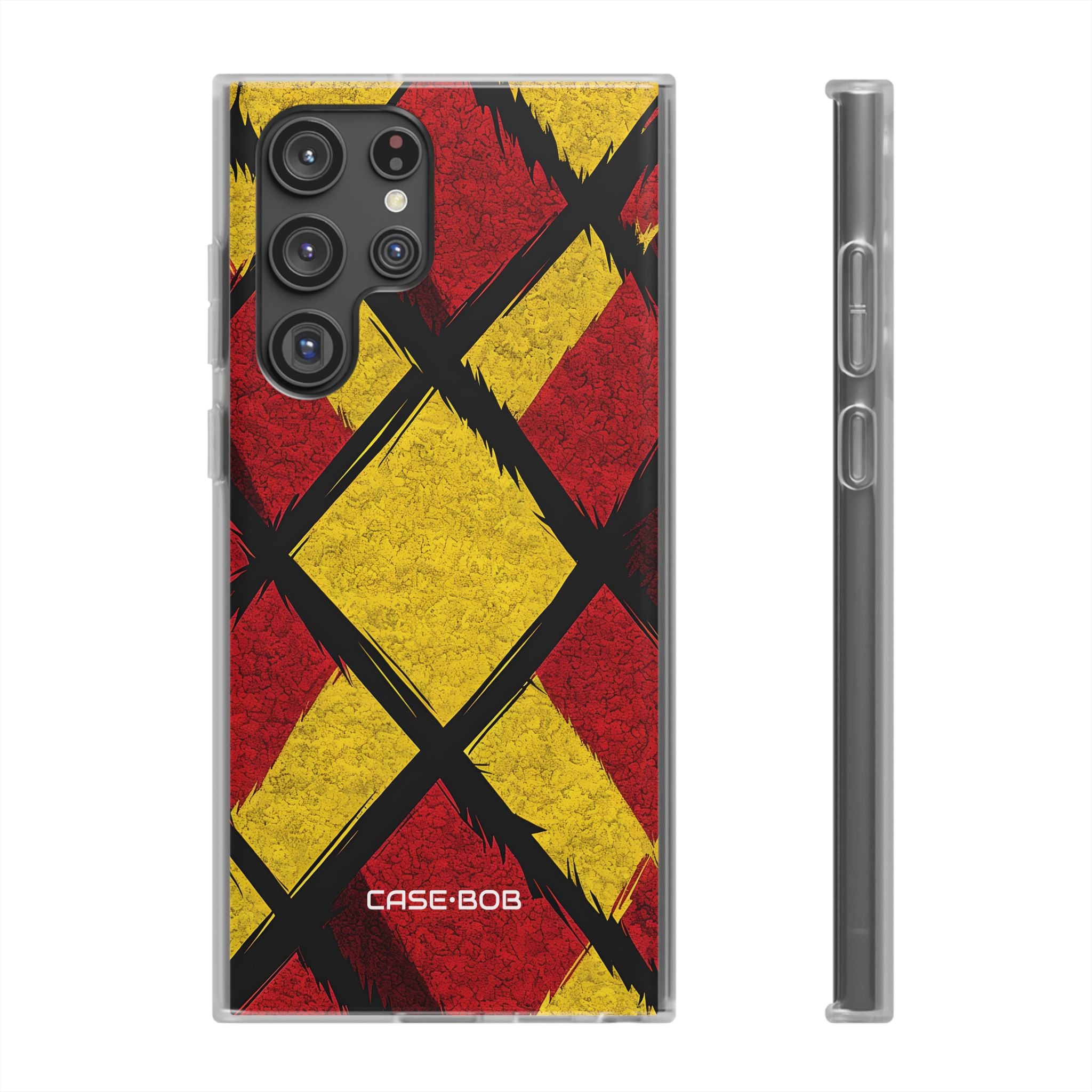 Vibrant Geometric Diamonds Samsung S22 Ultra - Soft Case