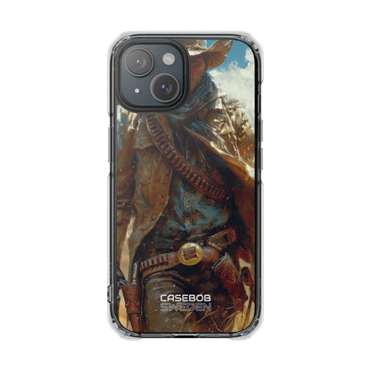 Western Horizon Rider iPhone 15 - Impact Clear+