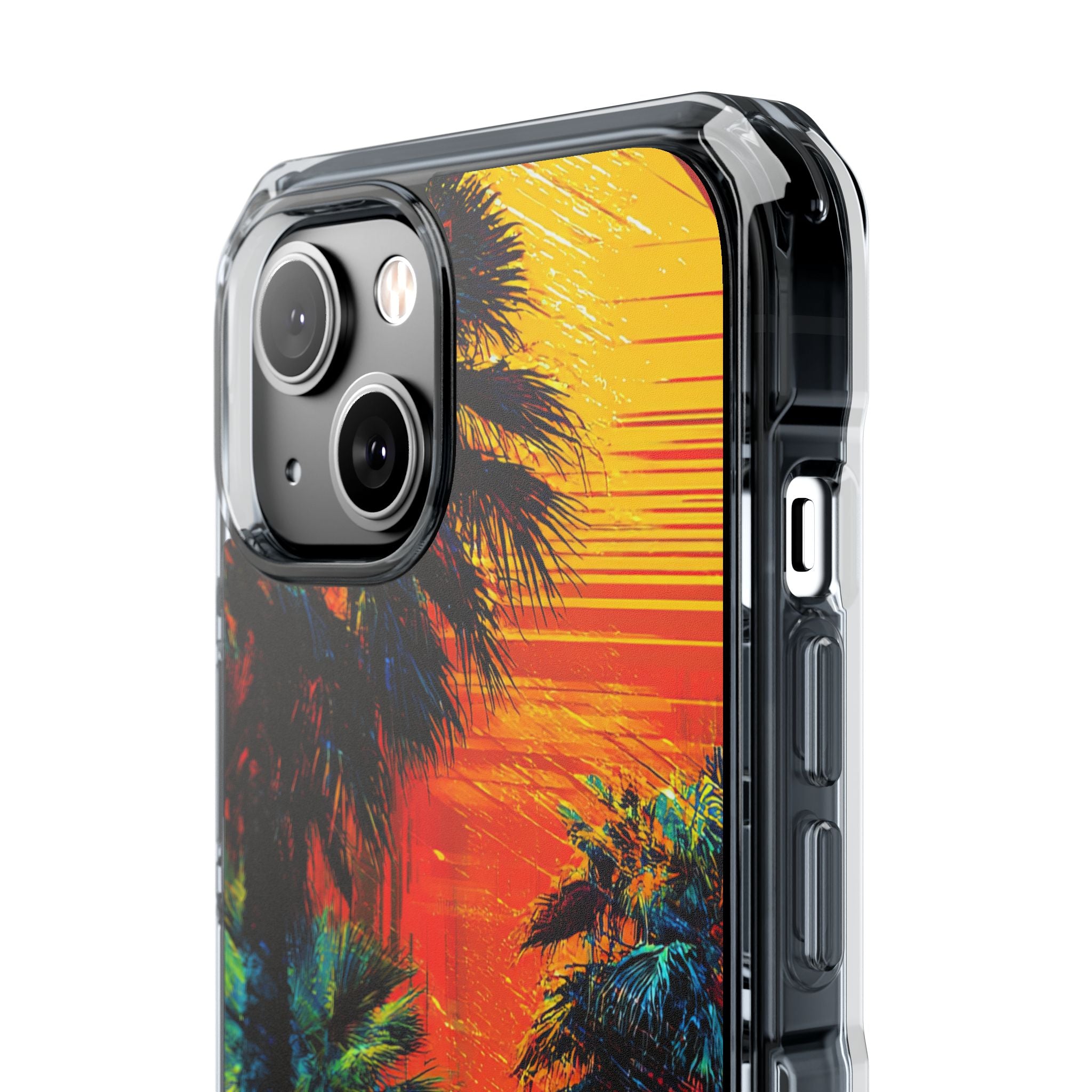 Summer Sunset Palms iPhone Case - Impact