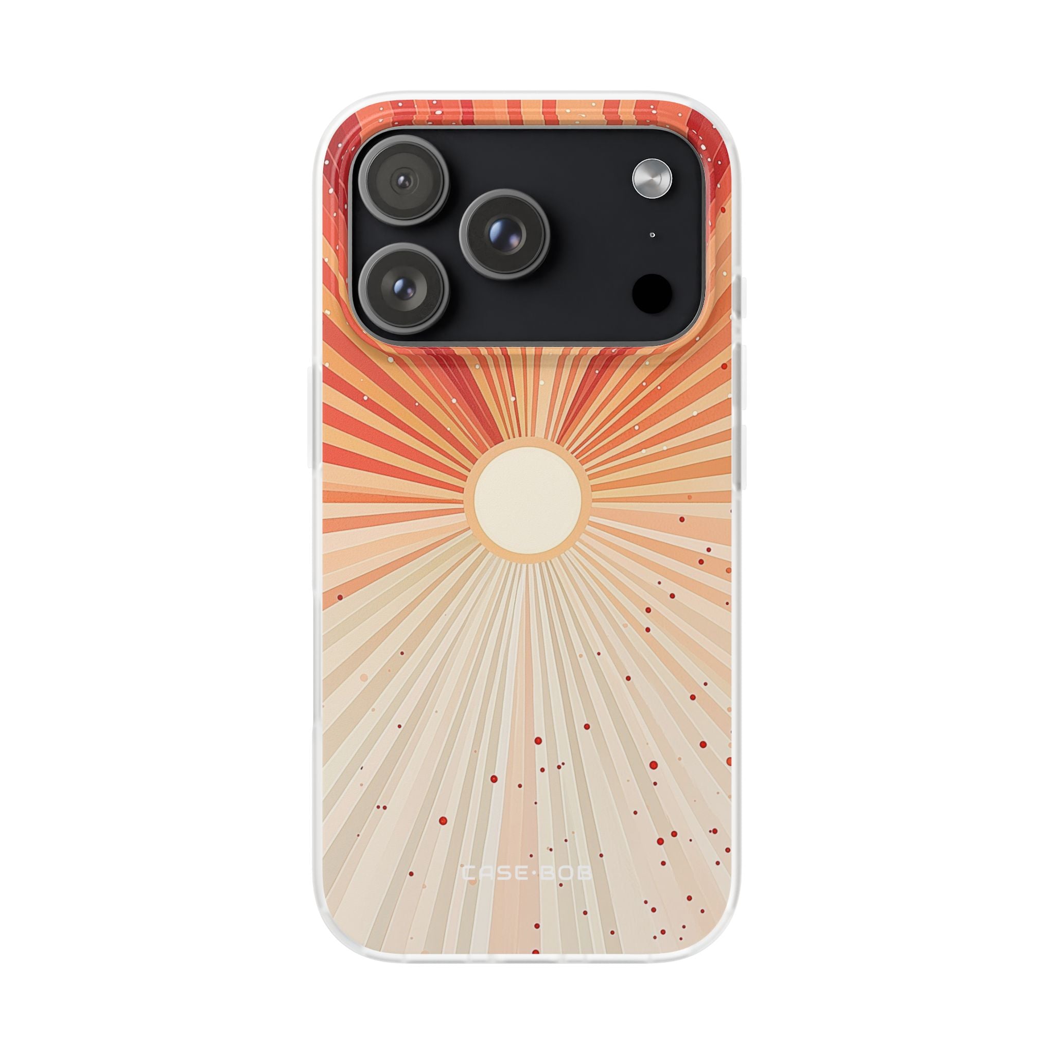 Solar Bloom iPhone 17 Pro Case - Soft