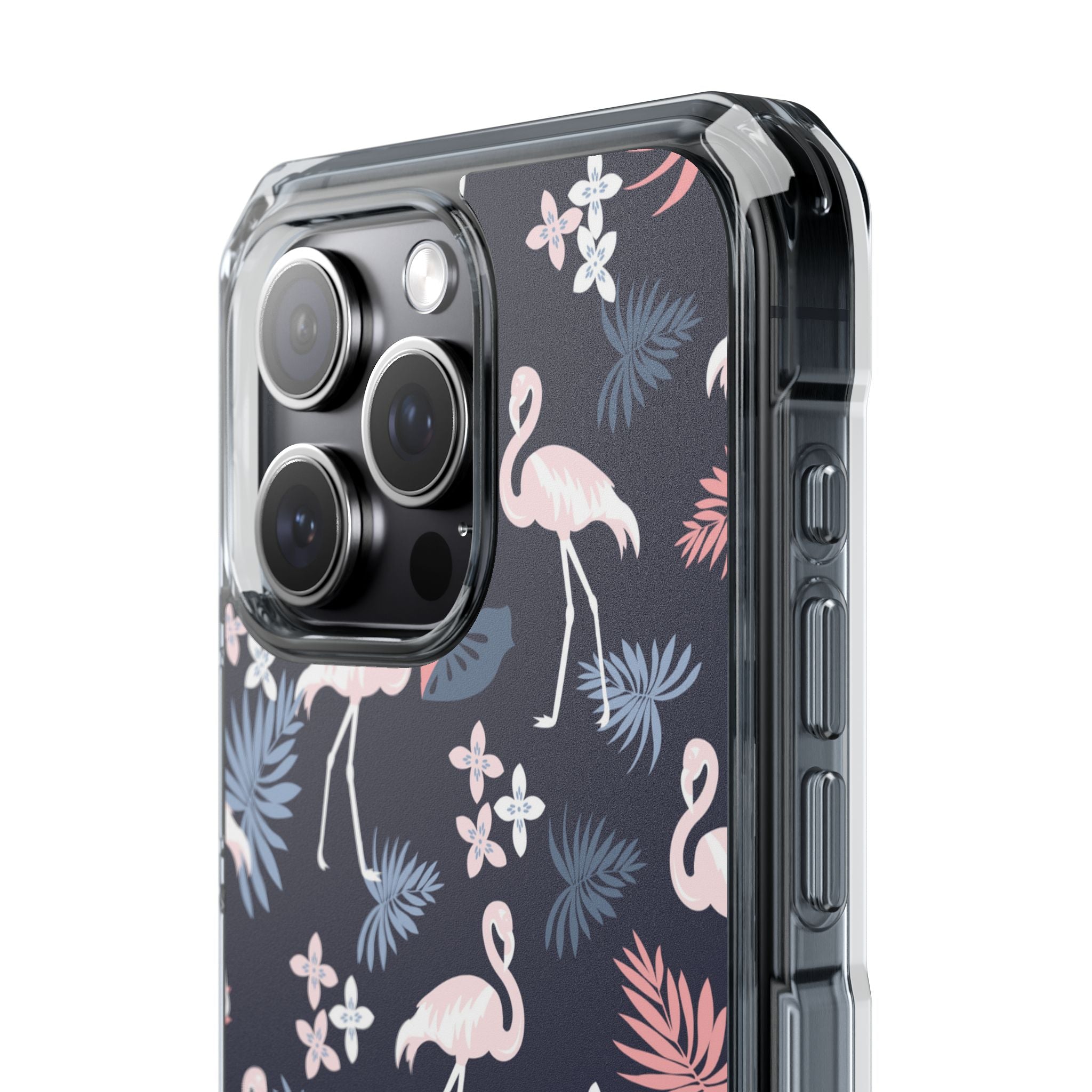 Flamingos Dance Playfully iPhone Case - Impact