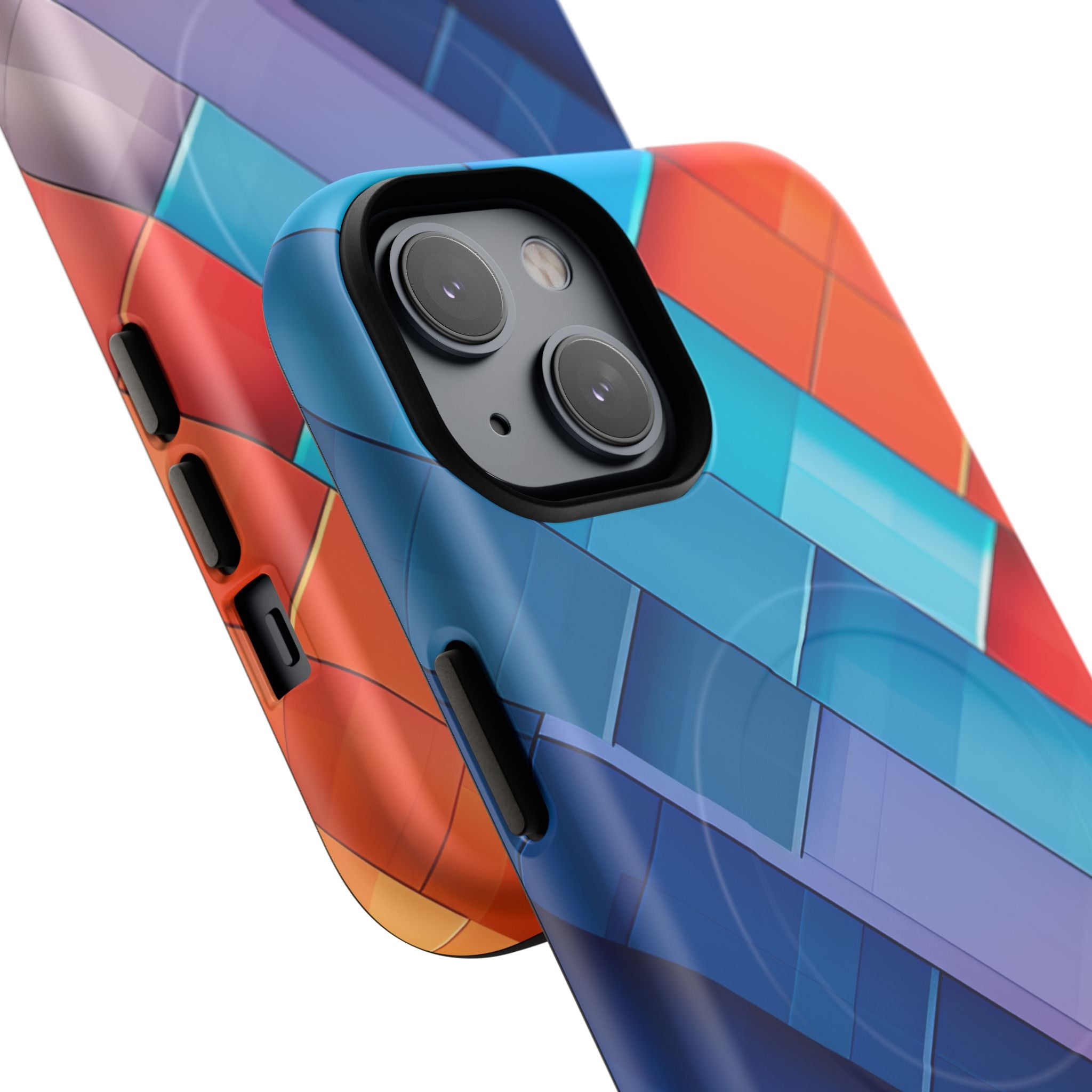 Vibrant GeoFlow iPhone 14 | Tough+ Phone Case