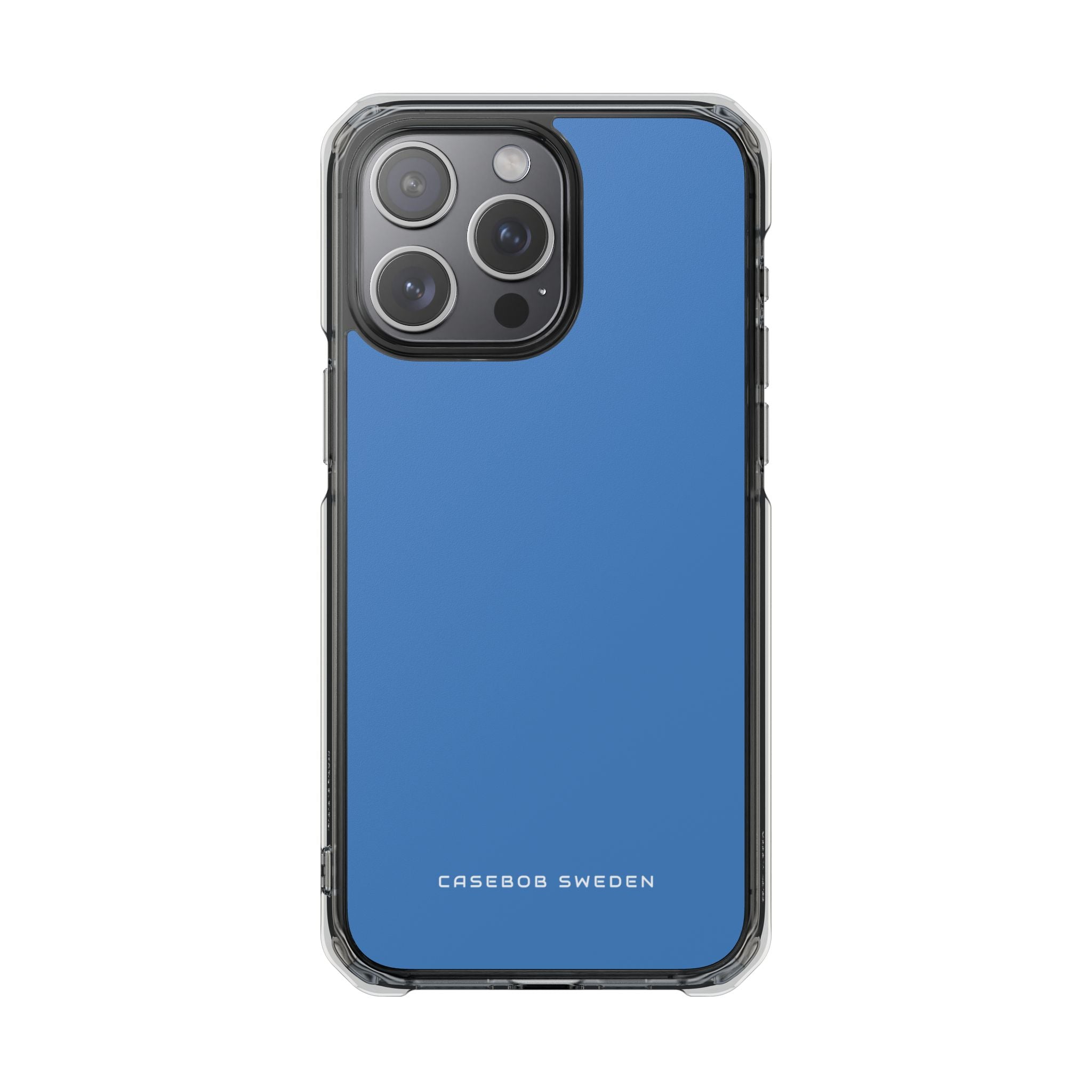 Dodger Blue iPhone 15 - Clear Impact Phone Case